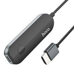 Aдаптер Hoco UA23 Wireless Display Adapter (iOS, HDMI port) черный цена и информация | Адаптеры и USB разветвители | 220.lv