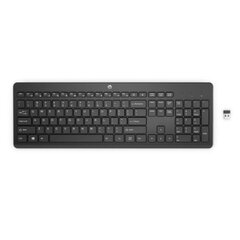Bezvadu Klaviatūra HP 230 Melns cena un informācija | Klaviatūras | 220.lv