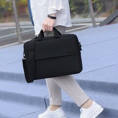 Сумка для ноутбука Addison 300215 39,6 см (15,6") Портфель Черный цена и информация | Рюкзаки, сумки, чехлы для компьютеров | 220.lv