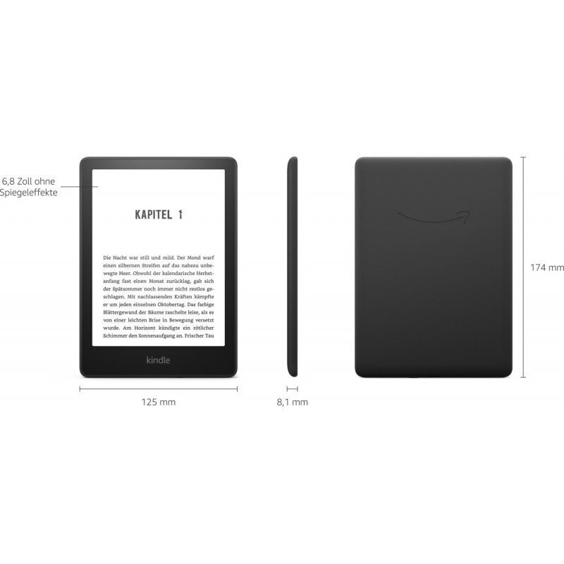 Amazon Kindle Paperwhite 11 16GB WiFi, Green cena un informācija | E-grāmatu lasītāji | 220.lv