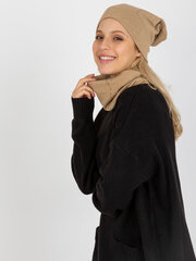 Komplekts, kamieļu krāsā цена и информация | Женские шарфы, платки | 220.lv