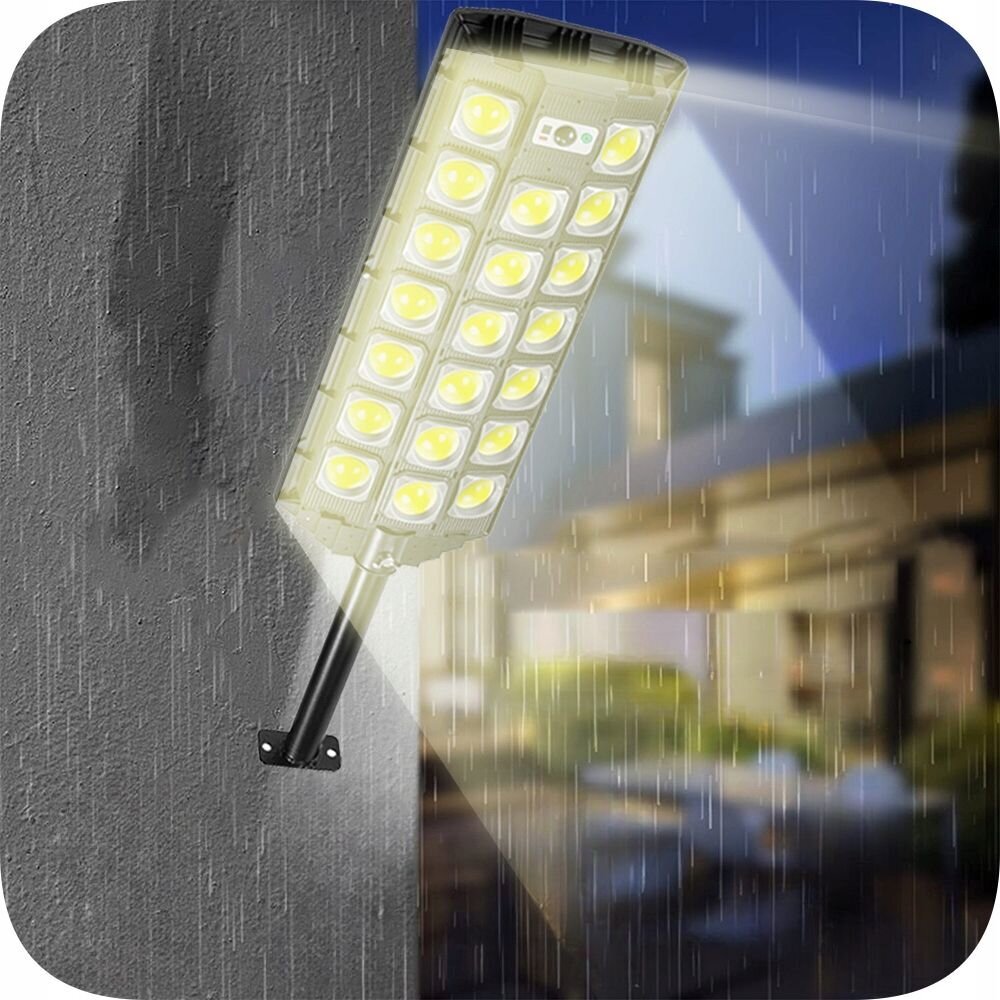 Āra lampa ar saules bateriju, 2000W cena un informācija | Āra apgaismojums | 220.lv