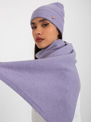 Komplekts, violets цена и информация | Женские шарфы, платки | 220.lv