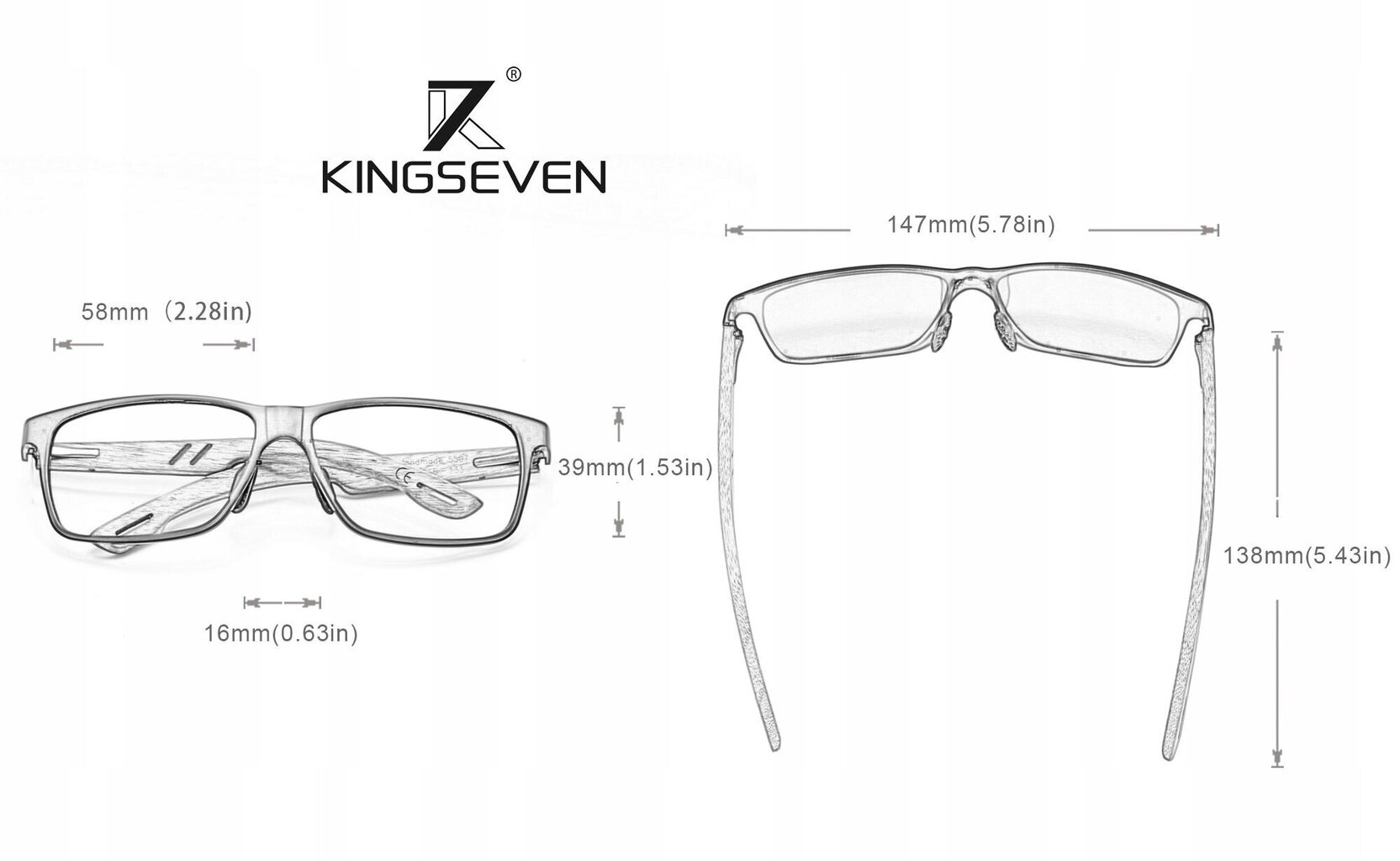 Saulesbrilles vīriešiem King Seven cena un informācija | Saulesbrilles  vīriešiem | 220.lv