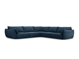 Симметричный угловой диван Vanda, 7 мест, темно-синий цвет цена и информация | Угловые диваны | 220.lv