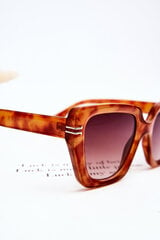 Klasiskas sieviešu saulesbrilles V110061 Spilgti brūnas cena un informācija | Saulesbrilles sievietēm | 220.lv