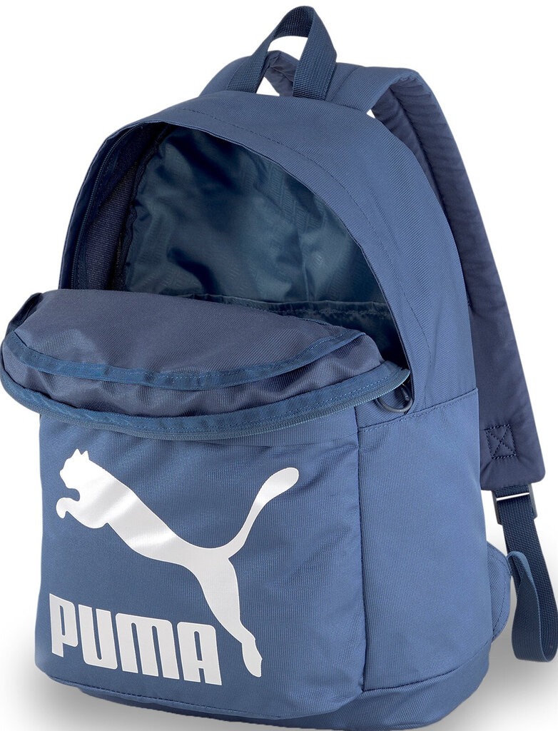 Puma mugursoma Originals Backpack Zila 076643 08 цена и информация | Sporta somas un mugursomas | 220.lv