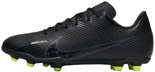 Nike Apavi Jr Vapor 15 Club Fg/Mg Black DJ5958 001 DJ5958 001/5.5 cena un informācija | Futbola formas un citas preces | 220.lv