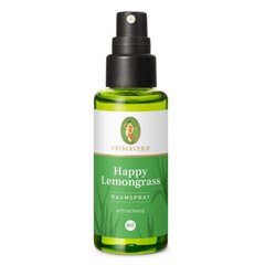 Primavera Istabas aerosols Happy Lemongrass 50 ml cena un informācija | Ēteriskās eļļas, kosmētiskās eļļas, hidrolāti | 220.lv