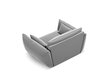 Samta krēsls Vanda, 128x100x85 cm, pelēks cena un informācija | Atpūtas krēsli | 220.lv