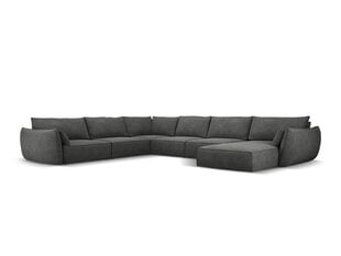 Панорамный левый диван Vanda, 8 мест, серый цена и информация | Угловые диваны | 220.lv
