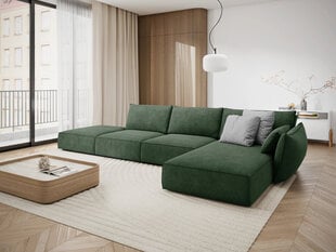 Правый угловой диван Vanda, 5 мест, цвет зеленый цена и информация | Угловые диваны | 220.lv