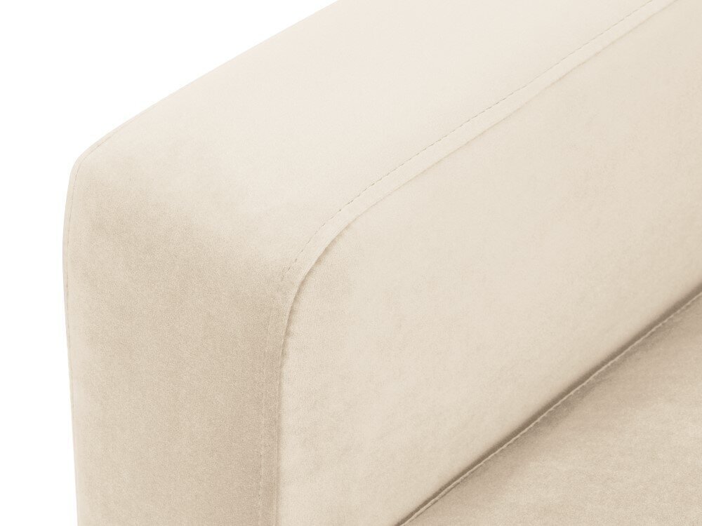 Labās puses stūra dīvāns Venus, 5 sēdvietas, smilškrāsas cena un informācija | Stūra dīvāni | 220.lv