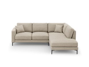 Labās puses stūra dīvāns Venus, 5 sēdvietas, smilškrāsas cena un informācija | Stūra dīvāni | 220.lv