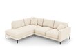 Kreisās puses stūra dīvāns Venus, 5 sēdvietas, smilškrāsas cena un informācija | Stūra dīvāni | 220.lv