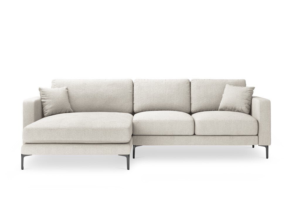 Kreisās puses stūra dīvāns Venus, 4 sēdvietas, gaišas smilškrāsas цена и информация | Stūra dīvāni | 220.lv