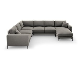 Левый угловой диван Venus, 6 мест, светло-серый цвет цена и информация | Угловые диваны | 220.lv