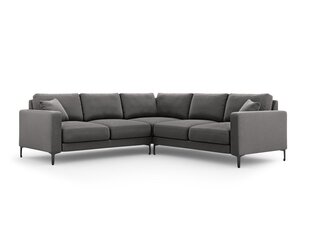 Симметричный угловой velvet диван Venus, 5 мест, серый цвет цена и информация | Угловые диваны | 220.lv