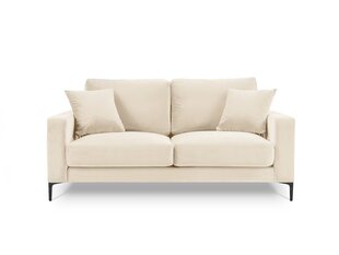 Divvietīgs samta dīvāns Venus, gaišas smilškrāsas cena un informācija | Dīvāni | 220.lv