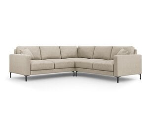 Simetrisks stūra dīvāns Venus, 5 sēdvietas, smilškrāsas cena un informācija | Stūra dīvāni | 220.lv