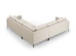 Simetrisks stūra dīvāns Venus, 5 sēdvietas, gaišas smilškrāsas cena un informācija | Stūra dīvāni | 220.lv