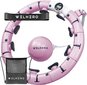 Masāžas vingrošanas riņķis Welhero, 66-132cm, rozā cena un informācija | Vingrošanas riņķi un nūjas | 220.lv