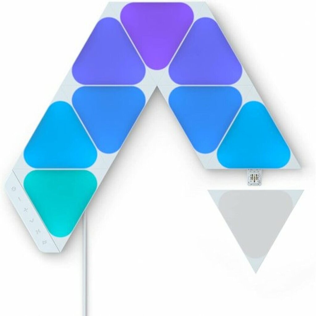 Nanoleaf Shapes Triangles Mini Starter Kit (9 panels) cena un informācija | Sienas lampas | 220.lv