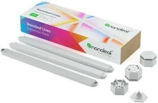 Настенный светильник Nanoleaf Lines Squared Expansion Pack цена и информация | Настенные светильники | 220.lv