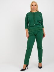 Женские спортивные штаны, зеленые цена и информация | Женские брюки | 220.lv