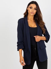 RUE PARIS Женская синяя рубашка. цена и информация | Женские пиджаки | 220.lv