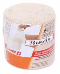 LAUMA elastīga saite 100mm x 3.0m Latex free cena un informācija | Ķermeņa daļu fiksatori | 220.lv