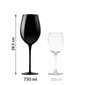 Vīna glāžu futrālis un 2 lielas glāzes, 750 ml cena un informācija | Oriģinālas krūzes | 220.lv