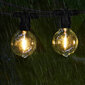 Āra gaismas virtenes ar saules bateriju Tonro Perl, 12.25m cena un informācija | Ziemassvētku lampiņas, LED virtenes | 220.lv