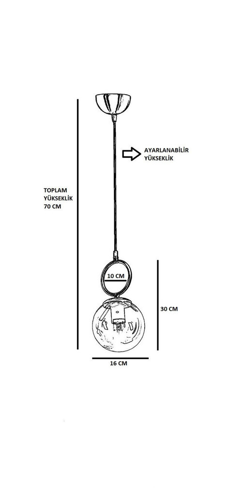 Opviq piekaramā lampa cena un informācija | Piekaramās lampas | 220.lv