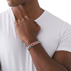 Diesel Оригинальный стальной браслет для мужчин DX1371040 цена и информация | Мужские украшения | 220.lv