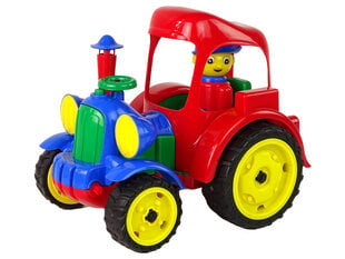 Трактор на резиновых колесах Hemar цена и информация | Конструктор автомобилей игрушки для мальчиков | 220.lv