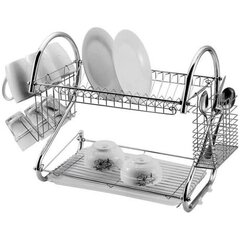 Двойная сушилка для посуды цена и информация | Кухонные принадлежности | 220.lv