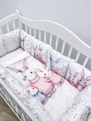 Gultas komplekts bērnu gultiņa Bunny cena un informācija | Bērnu gultas veļa | 220.lv