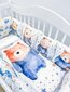 Gultas komplekts bērnu gultiņa Bear цена и информация | Bērnu gultas veļa | 220.lv