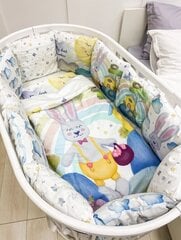 Gultas komplekts bērnu gultiņa Happy Banny цена и информация | Детское постельное бельё | 220.lv