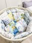 Gultas komplekts bērnu gultiņa Happy Banny cena un informācija | Bērnu gultas veļa | 220.lv