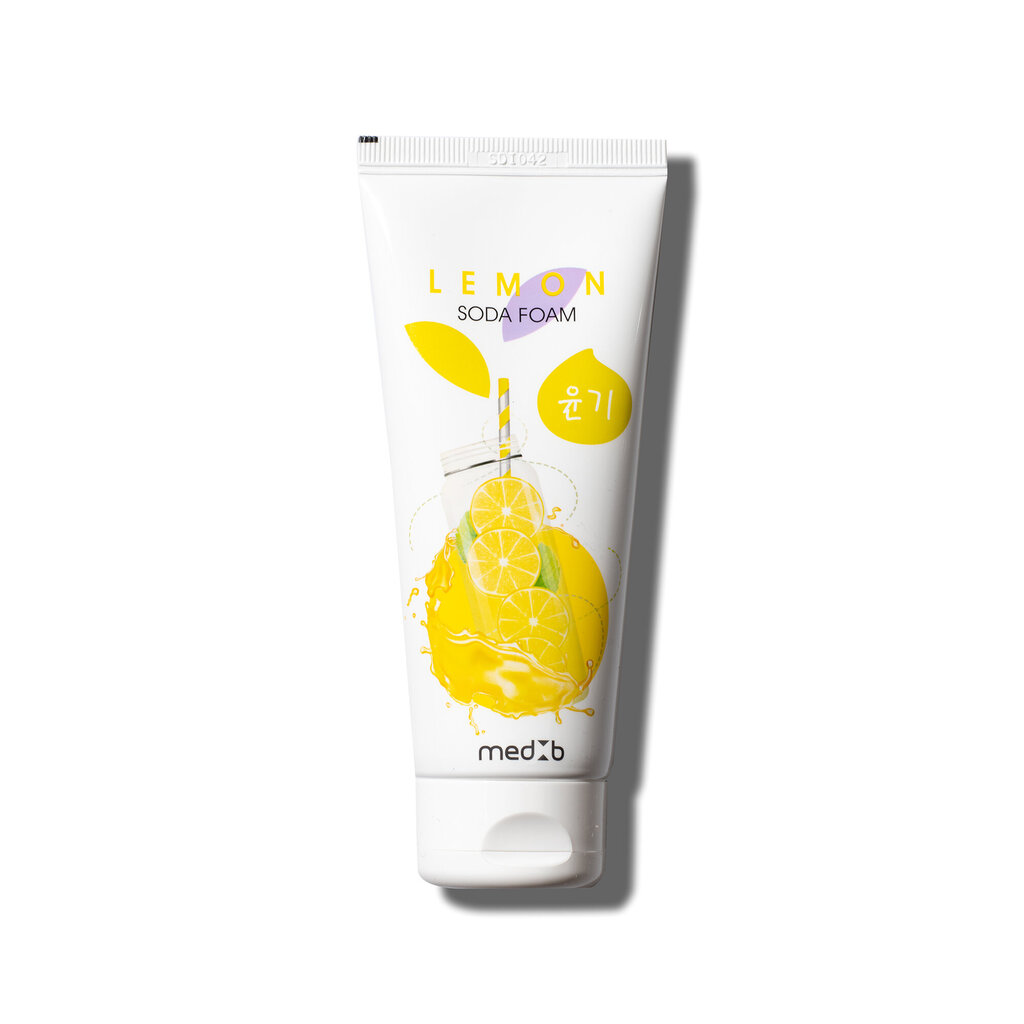 MedB Lemon Soda Foam sejas mazgāšana, 100ml cena un informācija | Sejas ādas kopšana | 220.lv