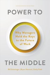 Power to the Middle: Why Managers Hold the Keys to the Future of Work цена и информация | Книги по экономике | 220.lv