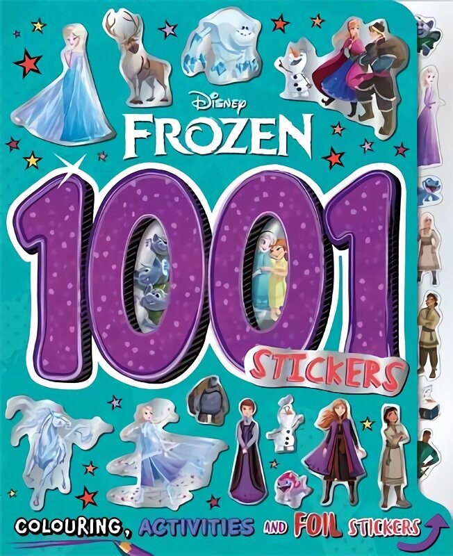 Disney Frozen: 1001 Stickers cena un informācija | Grāmatas mazuļiem | 220.lv