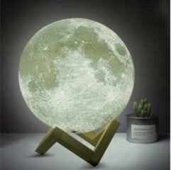Lampa Moon, 3D 25cm цена и информация | Настольные светильники | 220.lv