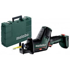 Akumulatora zobenzāģis Metabo Powermaxx SSE 12 BL (bez akumulatora un lādētāja) 602322860 цена и информация | Пилы, циркулярные станки | 220.lv