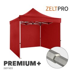 Tirdzniecības Telts Zeltpro Premium+, 3x3 m, Sarkana цена и информация | Палатки | 220.lv