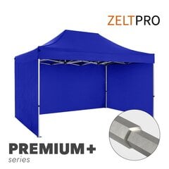 Tirdzniecības Telts Zeltpro Premium+, 3x4,5 m, Zila cena un informācija | Teltis | 220.lv
