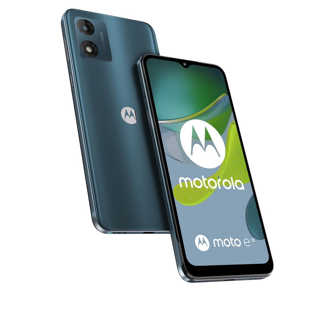 Motorola Moto E13 2/64GB PAXT0020PL Aurora Green цена и информация | Mobilie telefoni | 220.lv