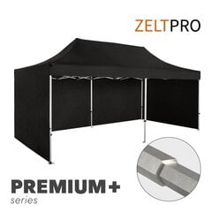 Tirdzniecības Telts Zeltpro Premium+, 3x6 m, Melna цена и информация | Палатки | 220.lv